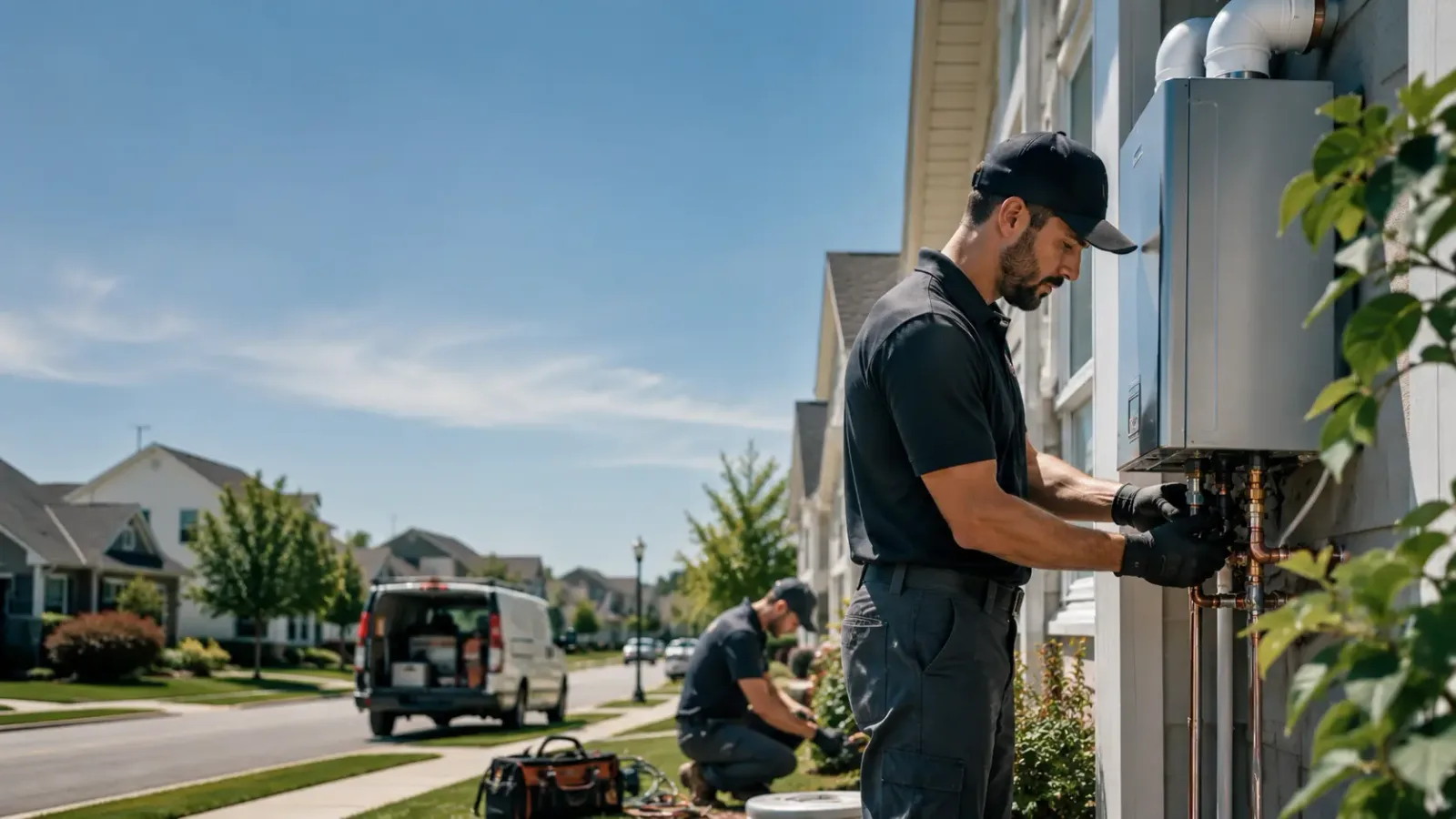 Tankless Water Heater Installation in Gladys, VA